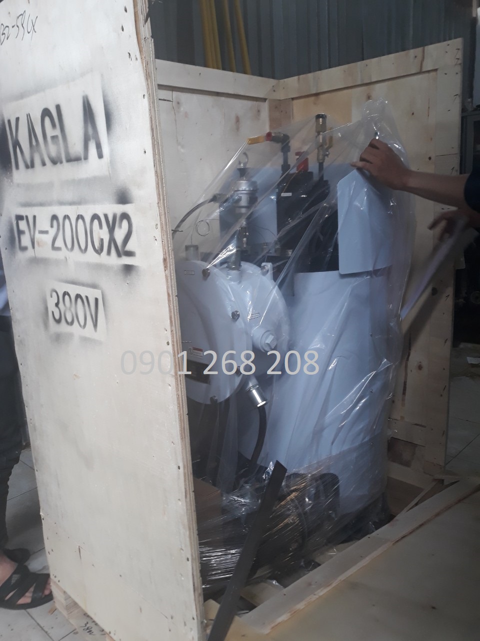 MÁY HÓA HƠI 200KG/H KAGLA